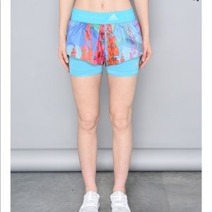 Stella McCartney adidas running shorts floral